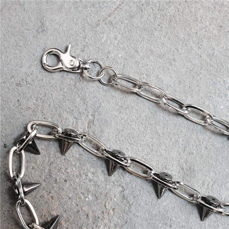 Techwear Pants Chain Waist