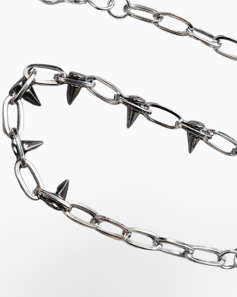 Techwear Pants Chain Waist