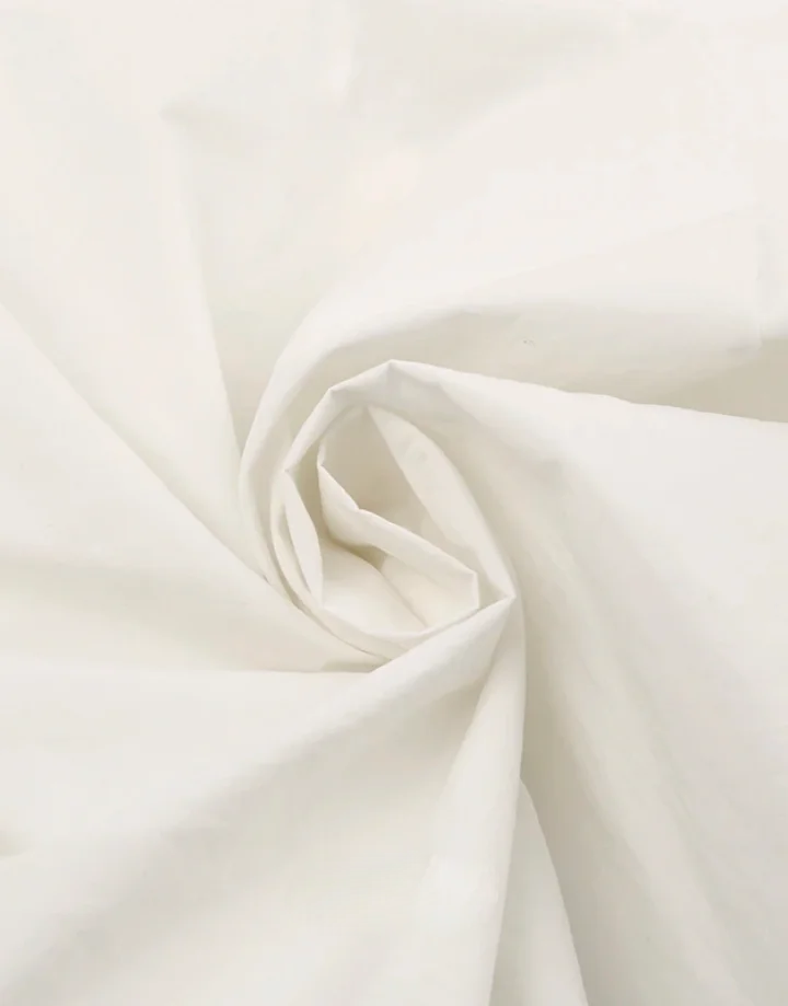 Techwear White Turtleneck Crop Top
