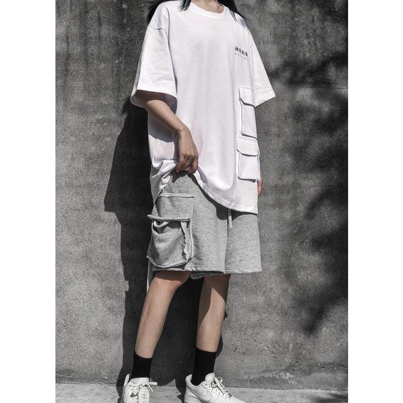 Techwear Women's Shirt with Pockets