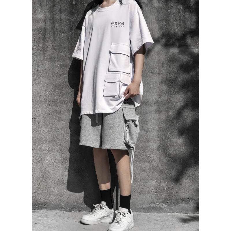 Techwear Women's Shirt with Pockets