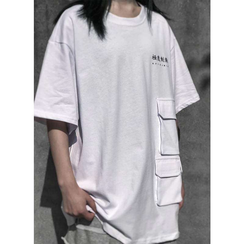 Techwear Women's Shirt with Pockets